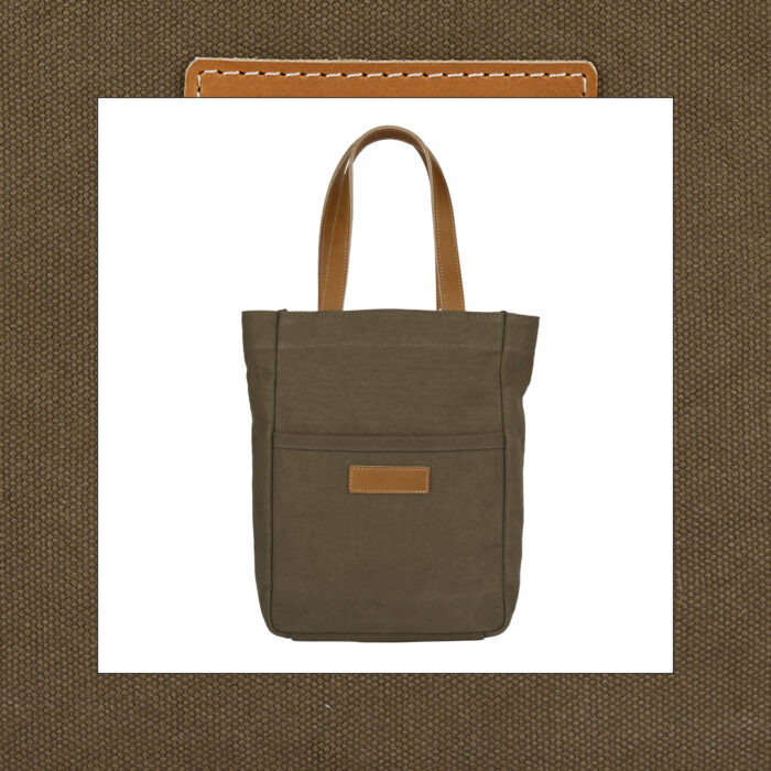 Washed Canvas & Hunter Leather